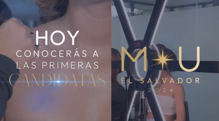 Miss Universo El Salvador ya comenzó a revelar quienes son las primeras participantes que lucharán por la corona este 7 de septiembre.
