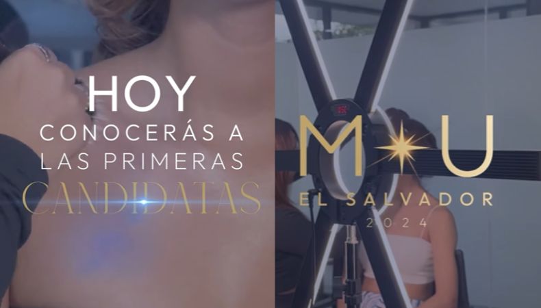 Miss Universo El Salvador ya comenzó a revelar quienes son las primeras participantes que lucharán por la corona este 7 de septiembre.