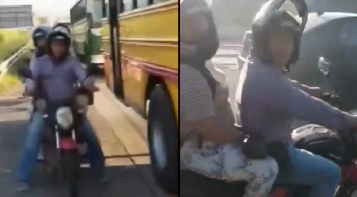 El motociclista fue sancionado por cometer cinco infracciones. Las autoridades hacen un llamado a conducir con empatía y consideración.