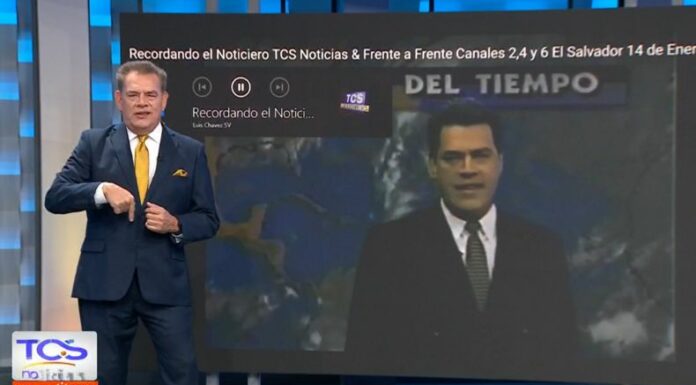 Moisés Urbina recordó su inicios de carrera como presentador en el espacio del clima en TCS Noticias en el año 1999.
