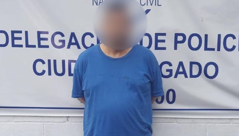 Por agresiones sexuales y violación en menor e incapaz fue capturado un sujeto en la colonia Bolívar, en Ciudad Delgado, San Salvador.