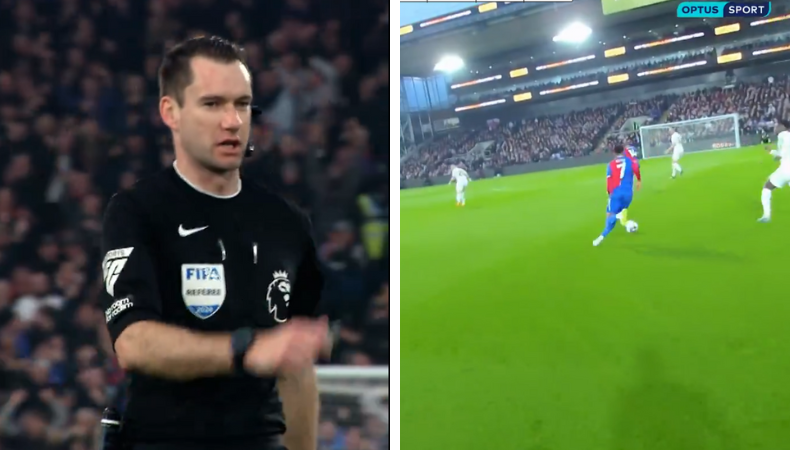 ¡DE LOCOS! Así se ve un gol grabado por el árbitro