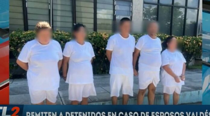 La Policía remitió a juzgados a los acusados de asesinar a los esposos Valdés en la colonia Satélite, de San Salvador.