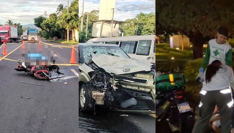 Estos son los accidentes de tránsito ocurridos en diferentes partes del país, hasta este instante, en el sábado 24 de agosto.