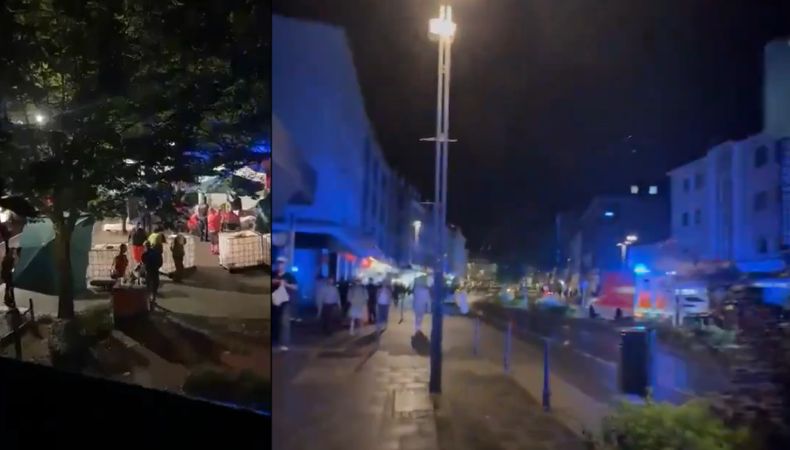 Autoridades continúan con la búsqueda del responsable del ataque con cuchillo originado en un festival en la ciudad Solingen, en Alemania.