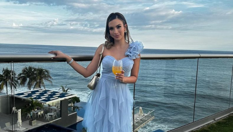 Fátima Calderón y su amor por la moda La presentadora de televisión, Fátima Calderón, deslumbró con su belleza y estilo a través de sus redes sociales.