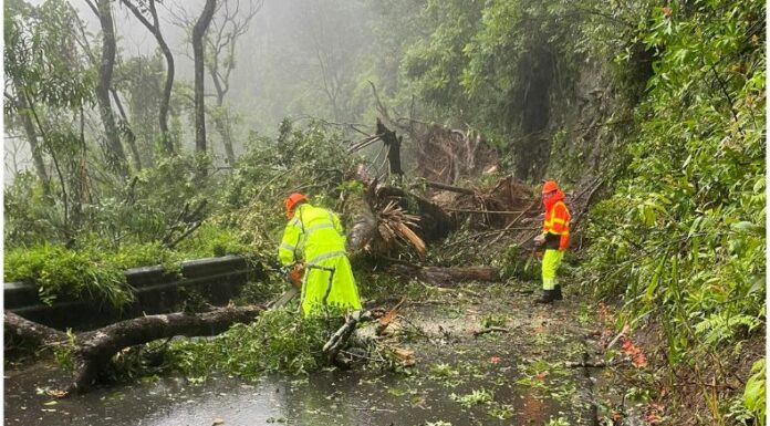 La presencia del huracán Hone ya comenzó a hacer sus efectos negativos en la isla de Hawaii, con vientos, tormentas y lluvias.