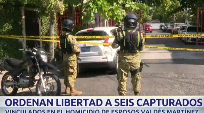 El juez del caso de los esposos Valdés, le otorgó la libertad a los 6 imputados vinculados al homicidio de la pareja.