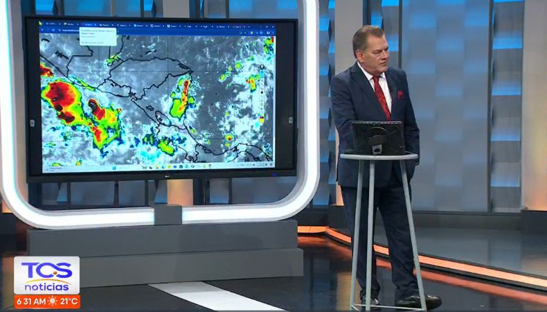La influencia de una vaguada podría generar lluvias en horas de la noche, según detalló el ingeniero Moisés Urbina.