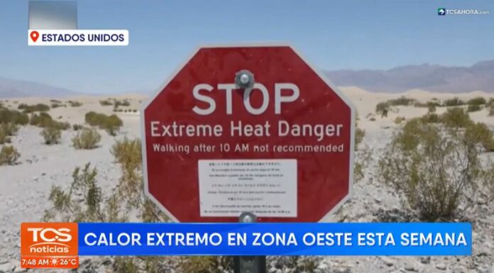 Una ola de calor extremo se desplaza del medio oeste de Estados Unidos, hacia la costa este, con varias alertas por temperaturas récord.