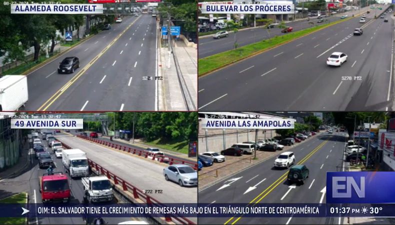 Desde muy temprano, le acompañamos para mostrarle el reporte del tráfico en las distintas arterias en este 27 de agosto.