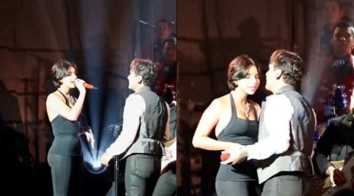 Tras la interpretación de Cazzu tema musical de Selena Quintanilla, los esposos Nodal, cantaron la misma canción.