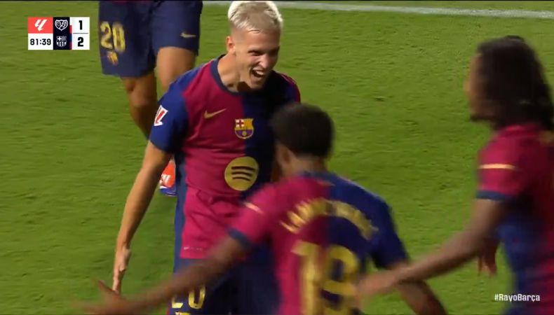 El exLeipzig fue el antídoto capaz de darle la vuelta al resultado, aportando más que un gol en el triunfo del Barcelona en Vallecas.