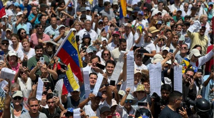 La líder opositora, María Corina Machado, convocó una nueva jornada de protestas para este miércoles en Venezuela.