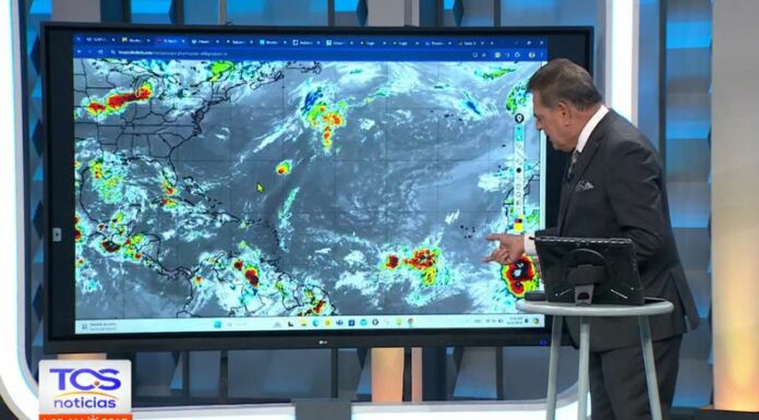 El ingeniero Moisés Urbina brindó un informe detallado del clima para este día y lo que resta de la semana.