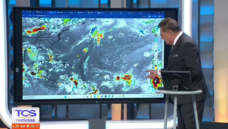El ingeniero Moisés Urbina brindó un informe detallado del clima para este día y lo que resta de la semana.