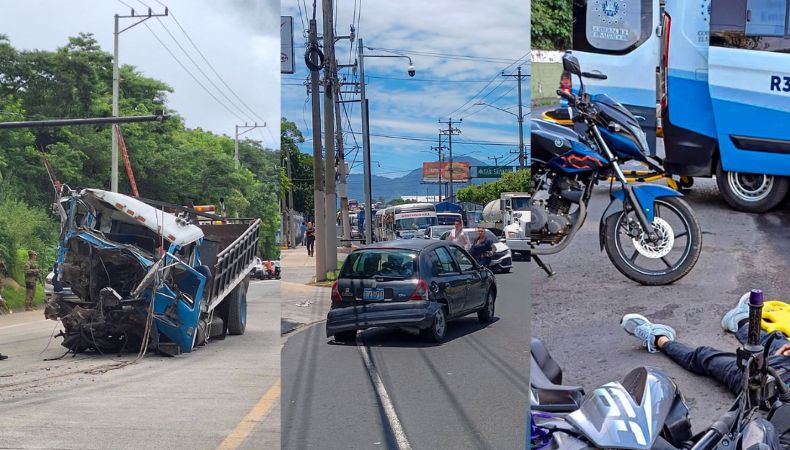 Te presentamos los accidentes de tránsito ocurridos en diferentes partes del país, hasta este instante, en el miércoles 28 de agosto.