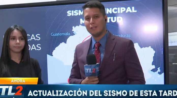 La directora del Observatorio del MARN, brindó los últimos detalles sobre el sismo de 6.1 frente a la costa de La Libertad.