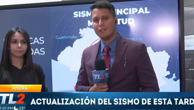 La directora del Observatorio del MARN, brindó los últimos detalles sobre el sismo de 6.1 frente a la costa de La Libertad.