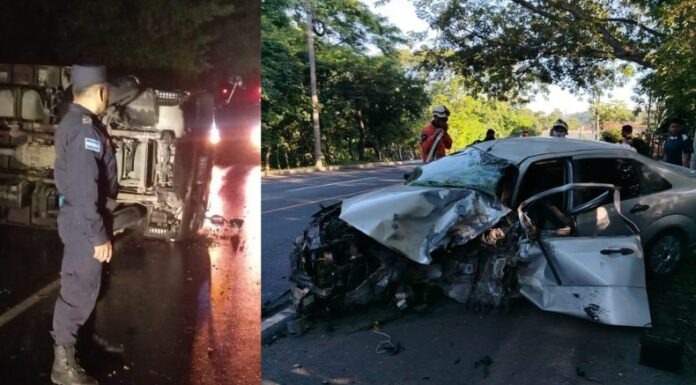 Te presentamos los accidentes de tránsito ocurridos en diferentes partes del país, hasta este instante, en el jueves 29 de agosto.