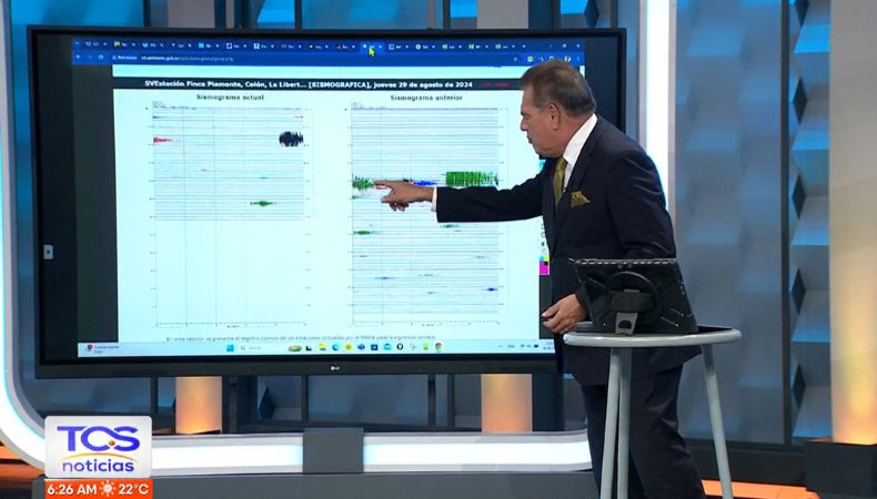 El ingeniero Moisés Urbina, enfatizó a mantener la calma ante las réplicas que se perciban. No obstante, estos sismos irán disminuyendo.