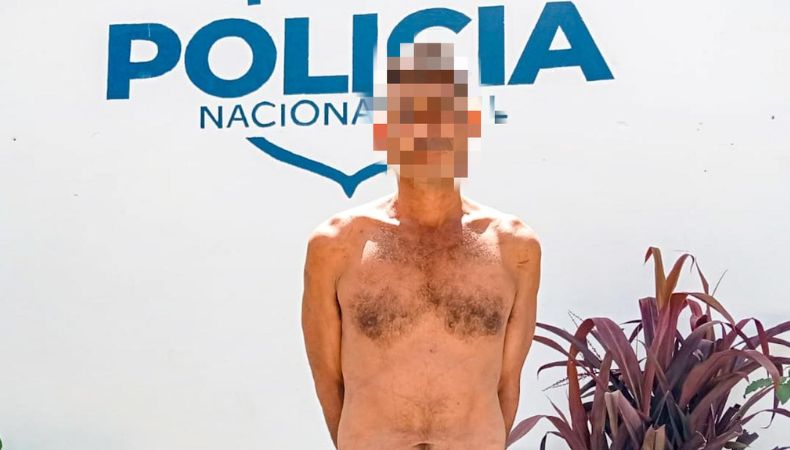 Tras lesionar con un cuchillo a su hijo, la PNC capturó a un sujeto que cometió este hecho de violencia en Santa Cruz Michapa, Cuscatlán.