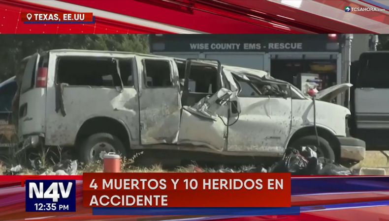 El fatal accidente de tránsito se registró autopista 287, en el condado de Wise, del estado de Texas, Estados Unidos.