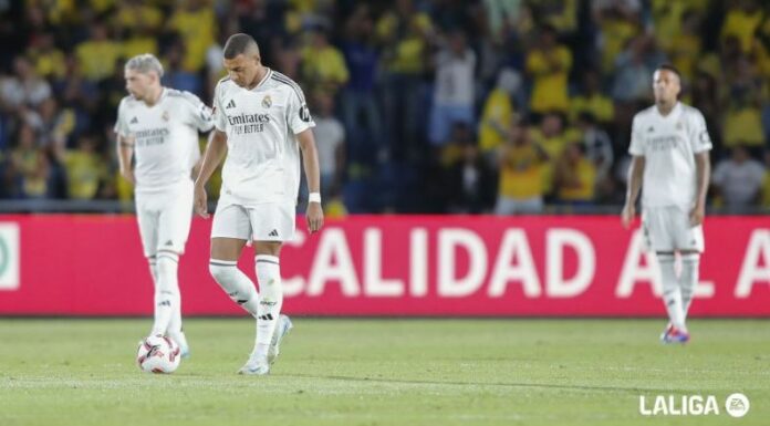 Las Palmas puso contra las cuerdas al Real Madrid, que le alcanzó para un empate con una anotación del brasileño.