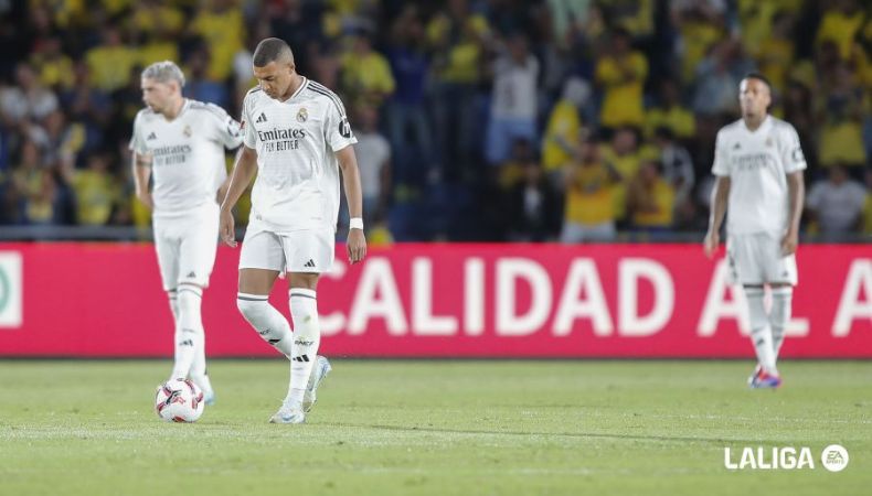 Las Palmas puso contra las cuerdas al Real Madrid, que le alcanzó para un empate con una anotación del brasileño.