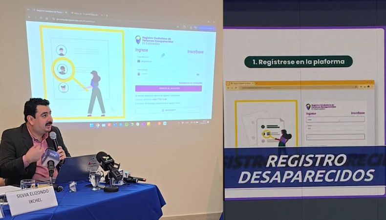 Organizaciones sociales lanzaron el portal de registro de personas desaparecidas. Una herramienta digital que busca ayudar a los familiares.
