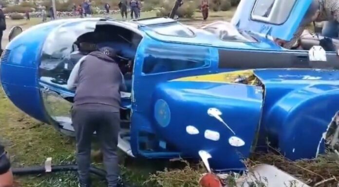 El ministro de Energía y Minas de Guatemala, Víctor Hugo Ventura resultó ileso tras un accidente aéreo ocurrido en Huehuetenango.