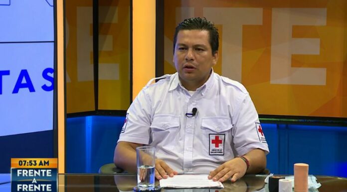 Fernando Javier Córdova, de Cruz Roja habló sobre algunas acciones de primeros auxilios que se pueden hacer ante una emergencia.