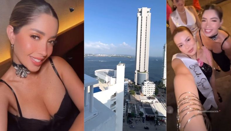 Larissa Graniello sigue compartiendo espectaculares imágenes desde Cartagena, Colombia, al lado de sus mejores amigas.