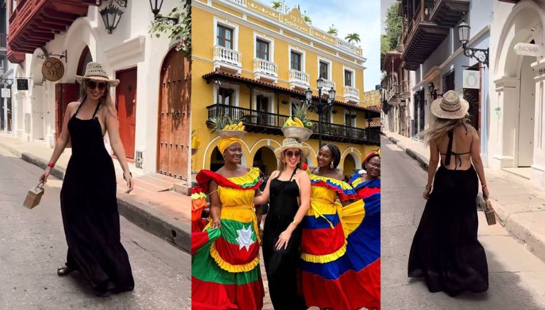 LarissaGranielloColombia Larissa Graniello está viviendo momentos increíbles en una de las zonas más coloridas e históricas de Colombia.