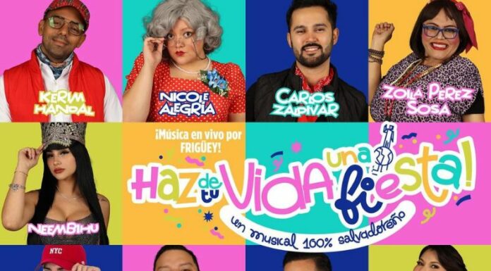 Algunos de los influencers salvadoreños debutaron el pasado 30 de agosto en un musical que destaca la música 100% salvadoreña.