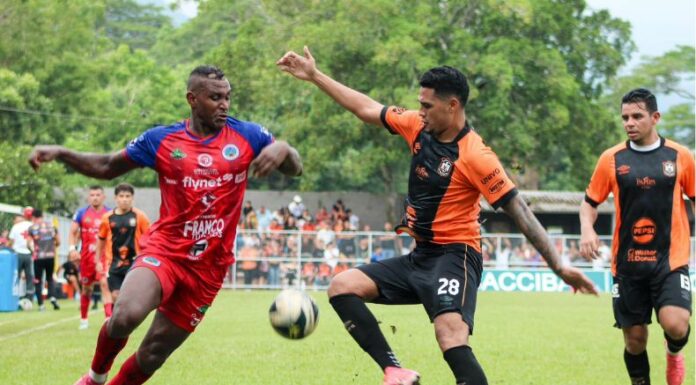 Águila no pasó del empate contra el Cacahuatique, un resultado que lo deja a un punto del nuevo líder del Apertura 2024.