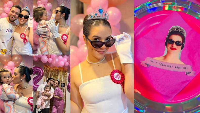 La presentadora de TCS Noticias, Mishelle Murga, tuvo una fiesta de cumpleaños como toda una princesa de Disney.