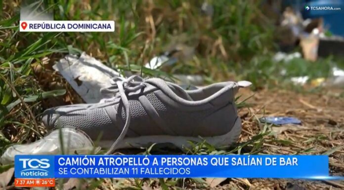 Al menos 11 personas perdieron la vida en un fuerte accidente de tránsito que ocurrió en el municipio de Azua, República Dominicana.