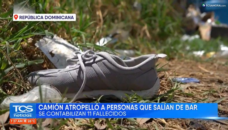 Al menos 11 personas perdieron la vida en un fuerte accidente de tránsito que ocurrió en el municipio de Azua, República Dominicana.