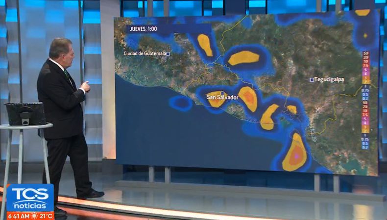 El ingeniero Moisés Urbina compartió sobre el pronóstico del clima de hoy y los próximos días ante el paso de una onda tropical.