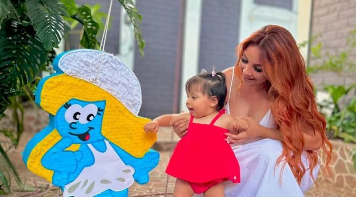 Liz Pleitez comparte un instante emotivo en la vida de su pequeña, quien recientemente cumplió su primer año.