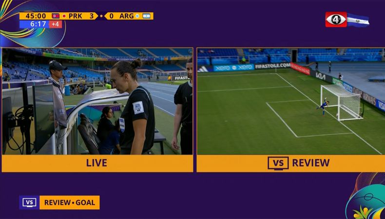 El nuevo sistema se diferencia con el VAR, pues no tiene autonomía, ya que es solicitado por los entrenadores de cada selección.