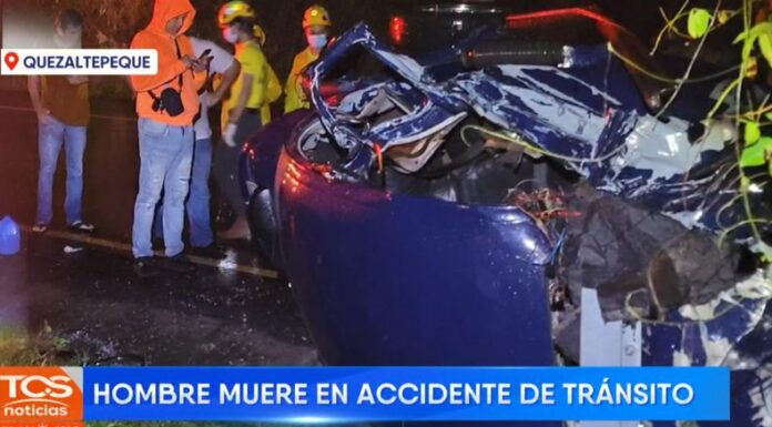 El accidente se registró sobre el km 30 de la carretera Panamericana Oeste. La víctima era un hombre de 44 años.