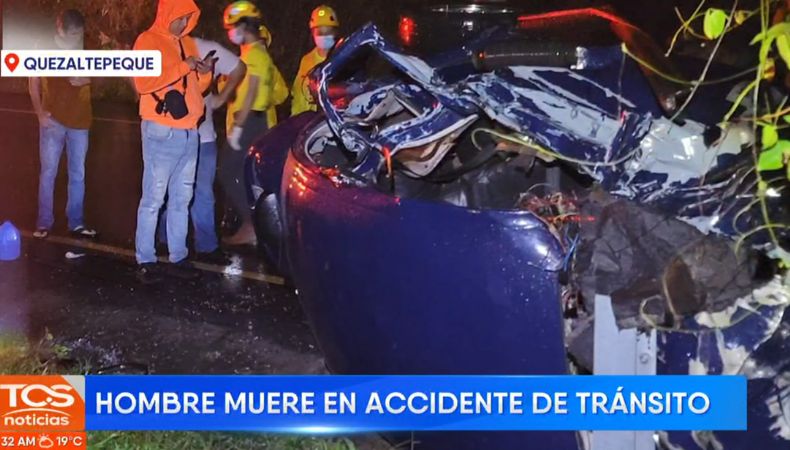 El accidente se registró sobre el km 30 de la carretera Panamericana Oeste. La víctima era un hombre de 44 años.