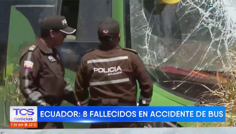 Las víctimas mortales de este fatal accidente de tránsito eran integrantes de diferentes comunidades indígenas de Ecuador.