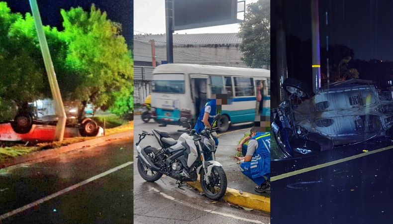 Te presentamos los accidentes de tránsito ocurridos en diferentes partes del país, hasta este instante, en el miércoles 4 de septiembre.