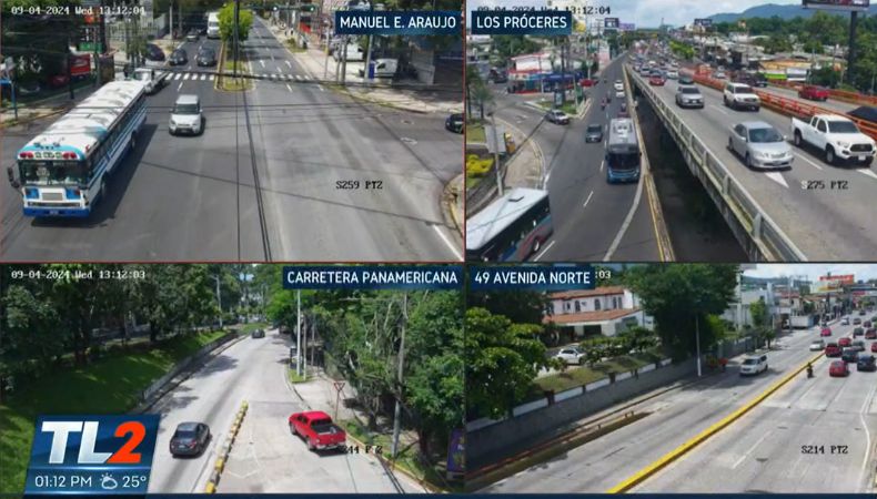 Desde muy temprano, le acompañamos para mostrarle el reporte del tráfico en las distintas arterias en este 4 de septiembre.