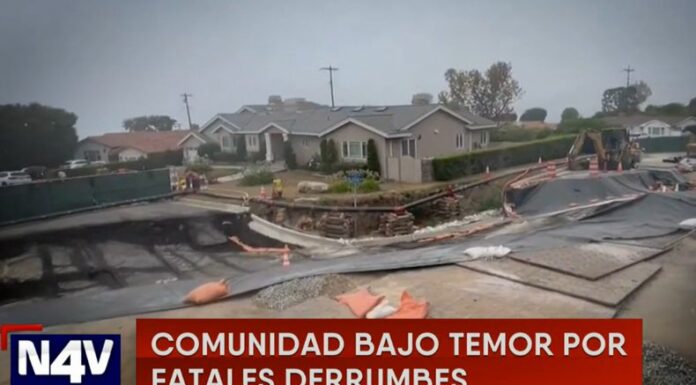 El estado de California se encuentra en estado de emergencia por los recientes derrumbes de tierra que han ocurrido en rancho Palos Verdes.