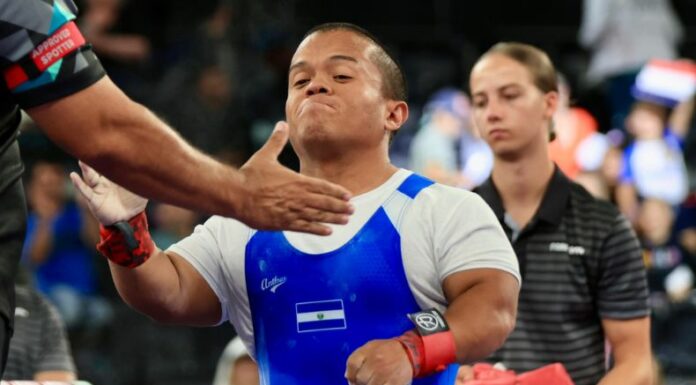 El salvadoreño Herbert Aceituno se quedó muy cerca de conseguir medalla al quedar cuarto lugar en los -59 kilos del parapowerlifting,