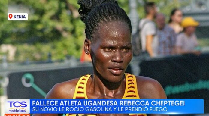 La atleta ugandesa Rebecca Cheptegei, falleció después de sufrir un ataque de su exnovio rociándola de gasolina y prenderle fuego.